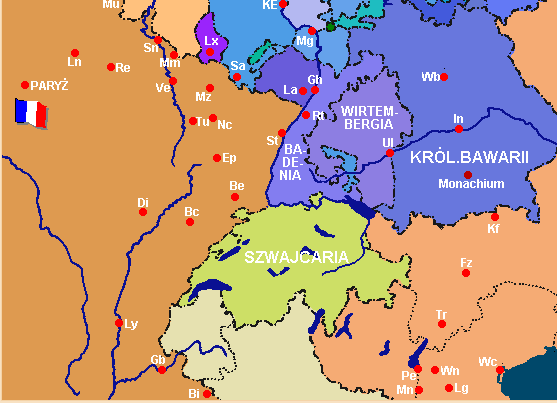 Europa 1815-71 Cz.3.  M.Wojciechowski 1999