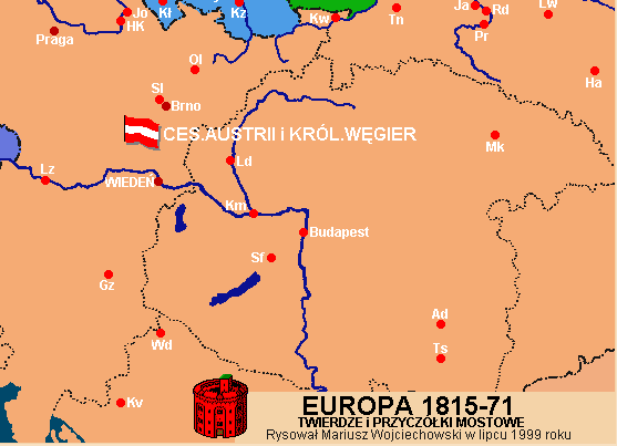 Europa 1815-71 Cz.4.  M.Wojciechowski 1999